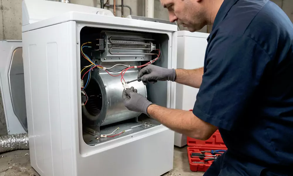 Dryer Thermal Fuse Replacement in Newtonville, MA