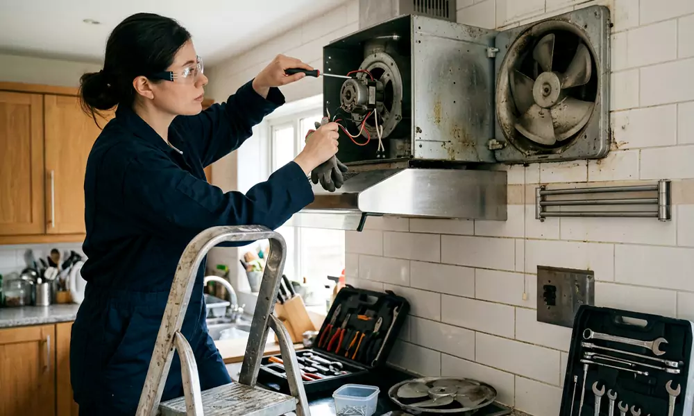 Exhaust Fan Repair in Newtonville, MA