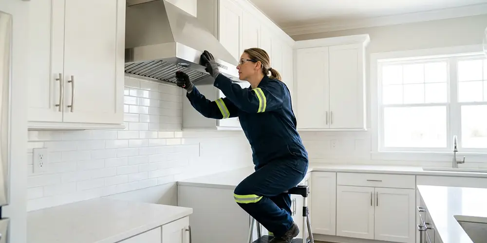 Kitchen Exhaust Fan Repair in Newtonville, MA