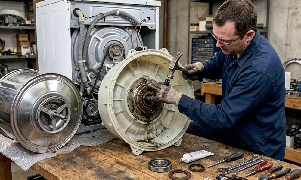 Washer Bearing Replacement in Newtonville, MA