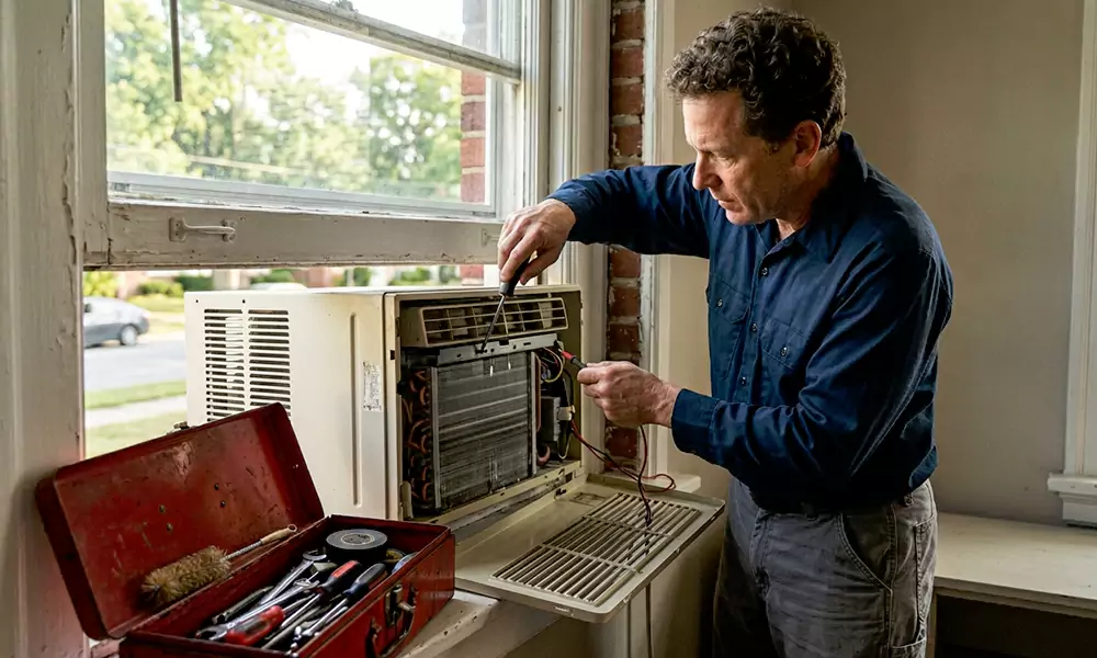 Window Air Conditioner Repair in Newtonville, MA