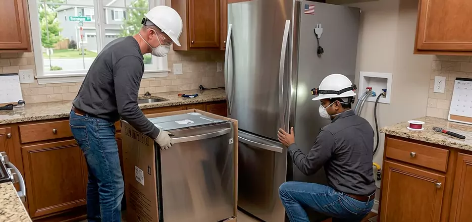 Main Appliance Removal and Installation in Newtonville