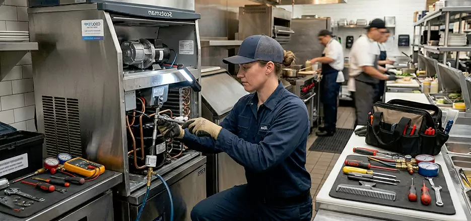 Commercial Ice Machine Maintenance in Newtonville