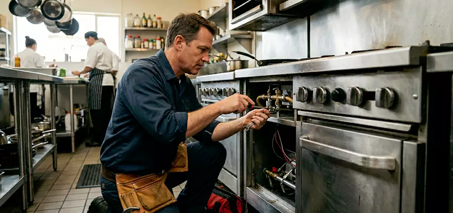 Emergency Commercial Stove Repair in Newtonville