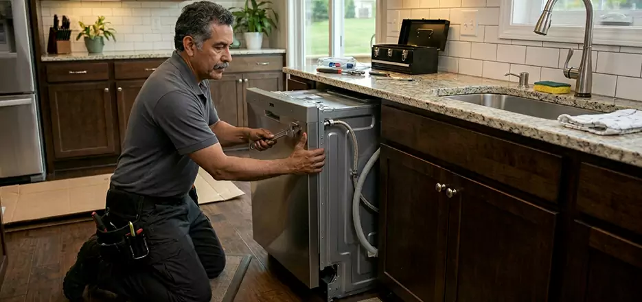 Same Day Dishwasher Installation in Newtonville