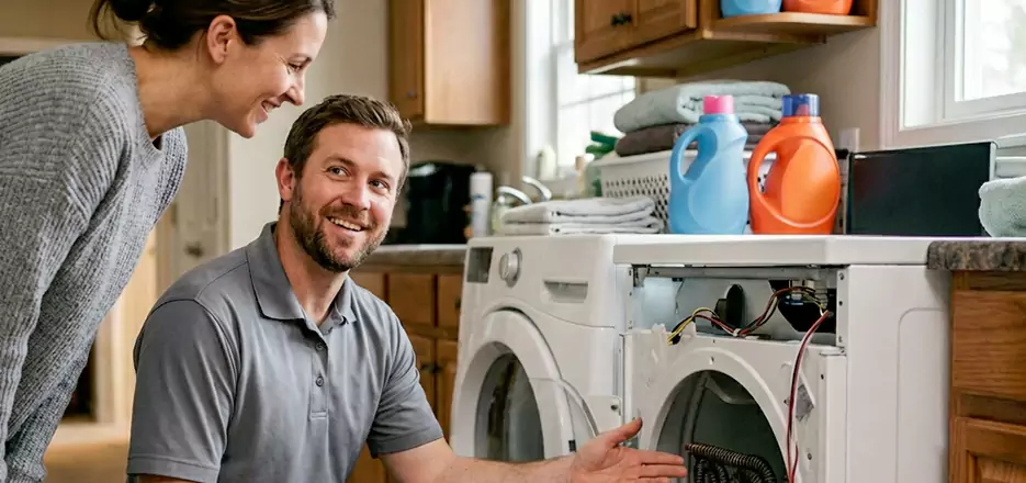Dryer High Limit Fuse Replacement in Newtonville