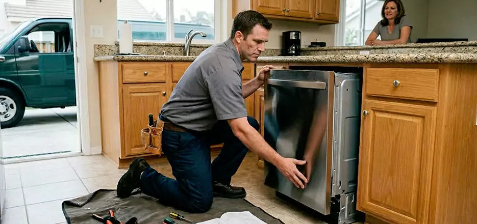 Kitchen Appliance Assembly in Newtonville