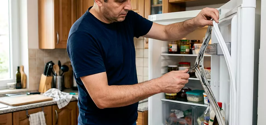 Replace Worn Refrigerator Seal in Newtonville