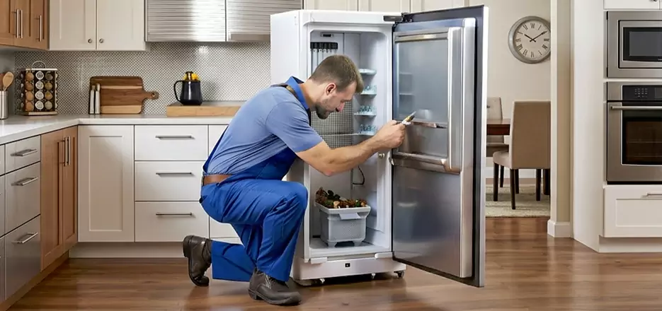 Refrigerator Ice Maker Leak Repair in Newtonville