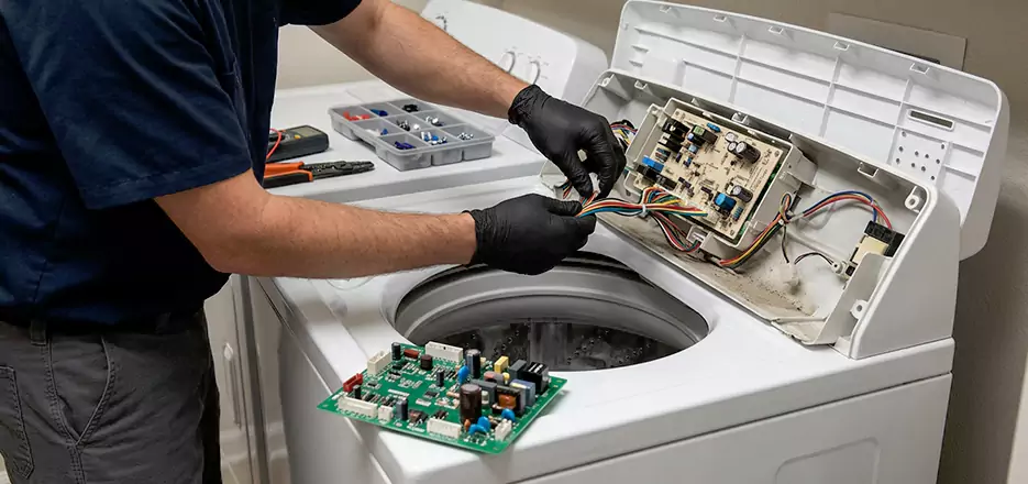 Washer Control Panel Board Replacement in Newtonville