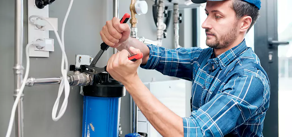 Plumber Water Filter Installation in Newtonville