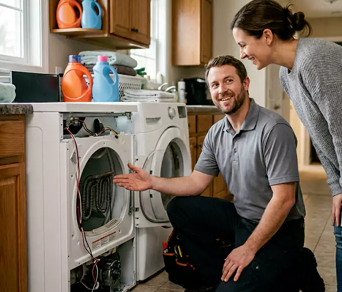 Why Newtonville, MA Homeowners Trust Newtonville Appliance Pro for Dryer No Heat Repair?